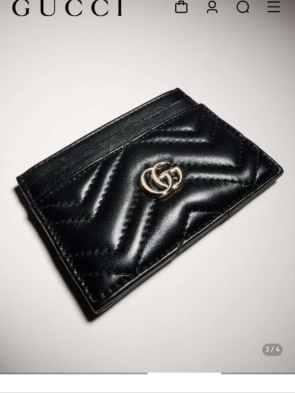 Gucci Card Wallet NIB